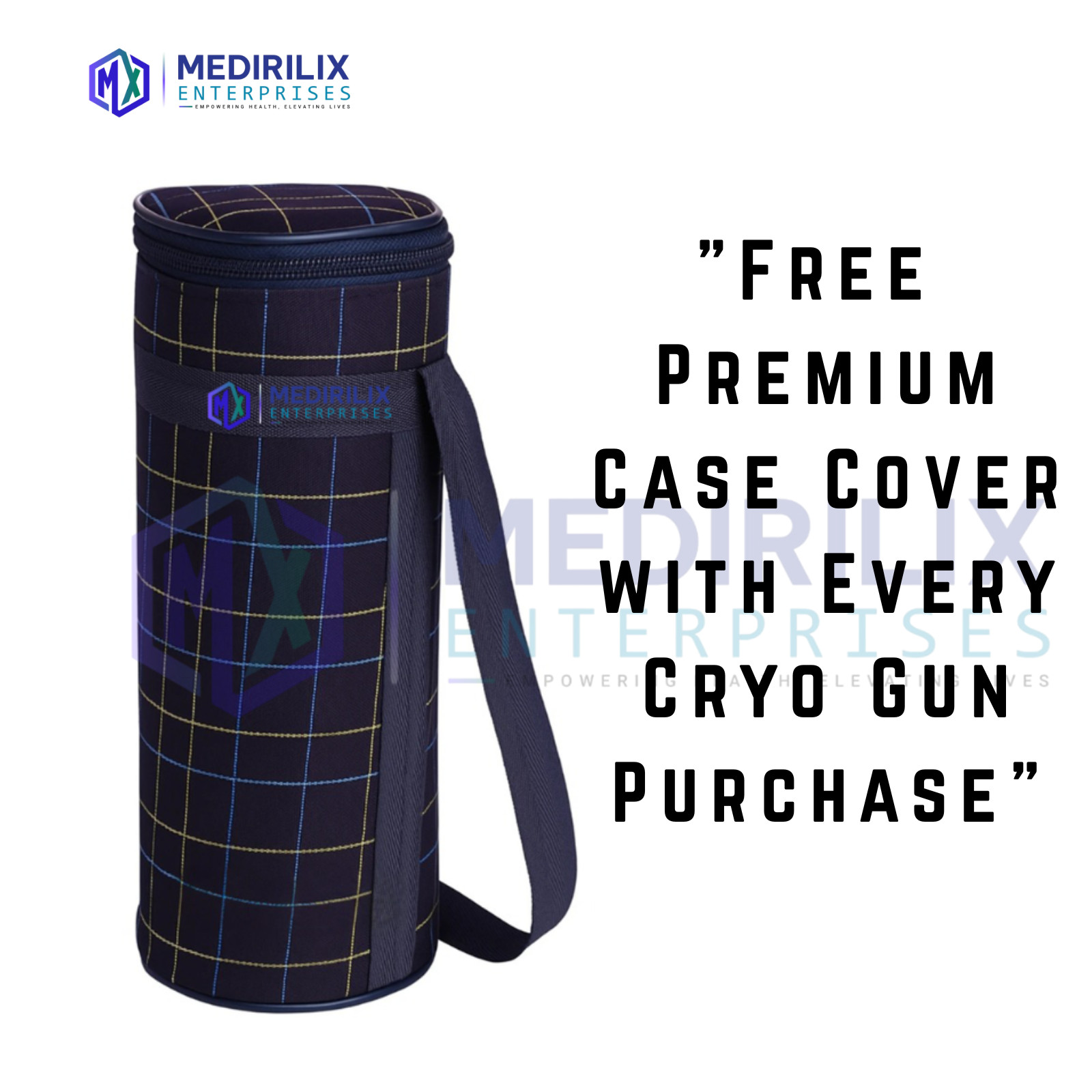 Mini Cryo Can Liquid Nitrogen 350 ML Empty Cryo Can 5 Extra Probe Metal Body