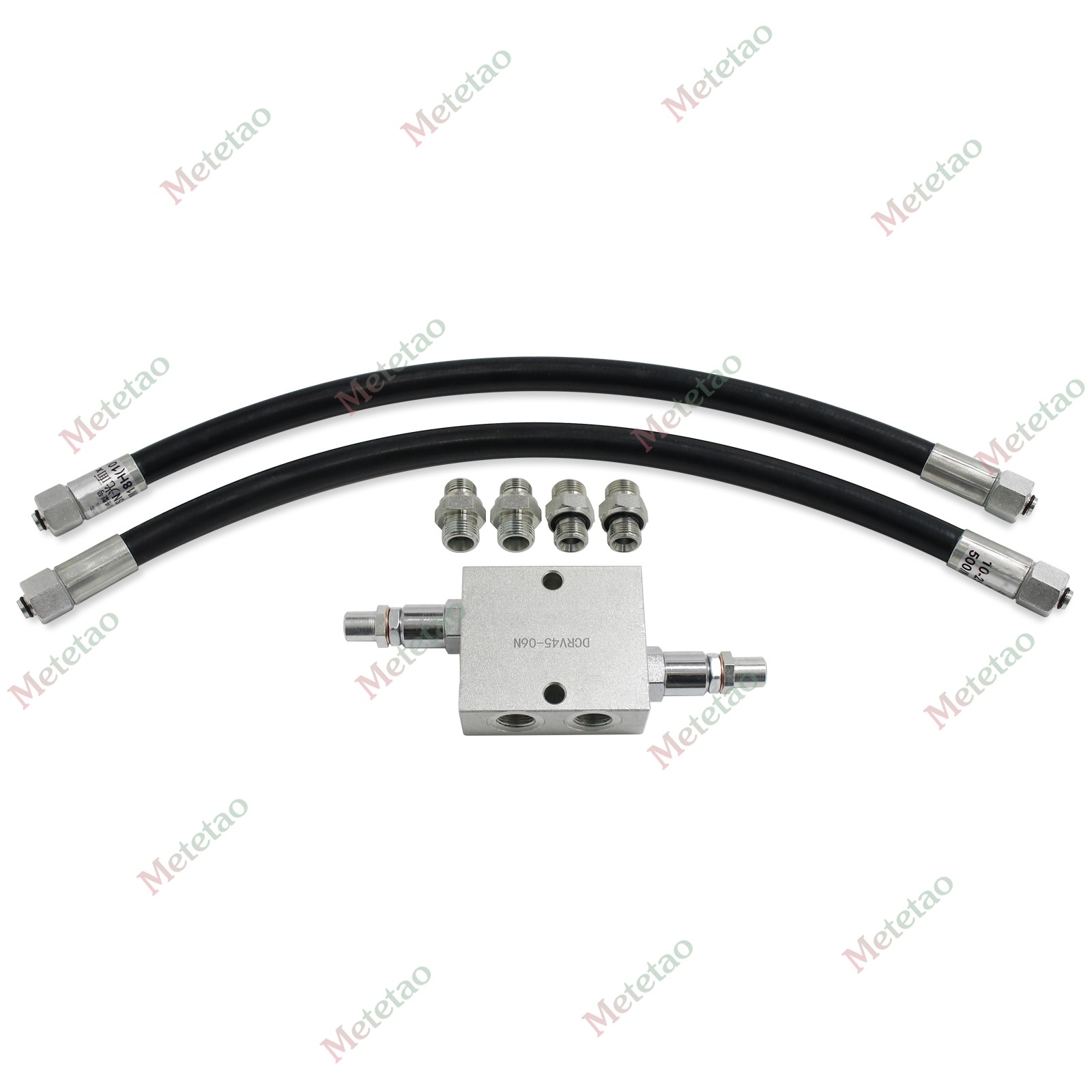 3/8” For Mini Excavator Cushion Valve Kit Swivel Motor Assembled Complete