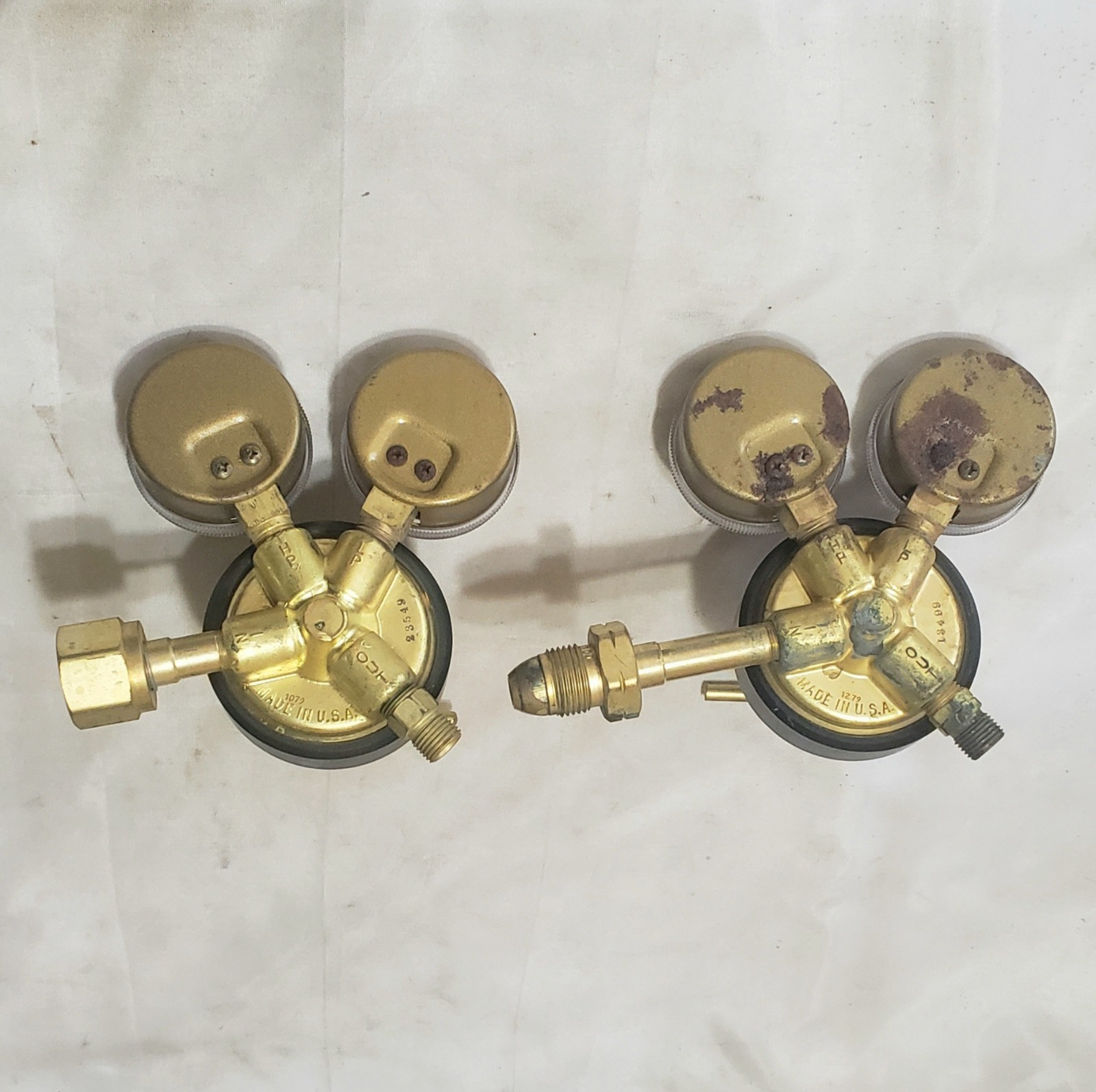 Harris Craftsman Oxygen Acetylene Regulator Set For Welding Torch Heavy Duty