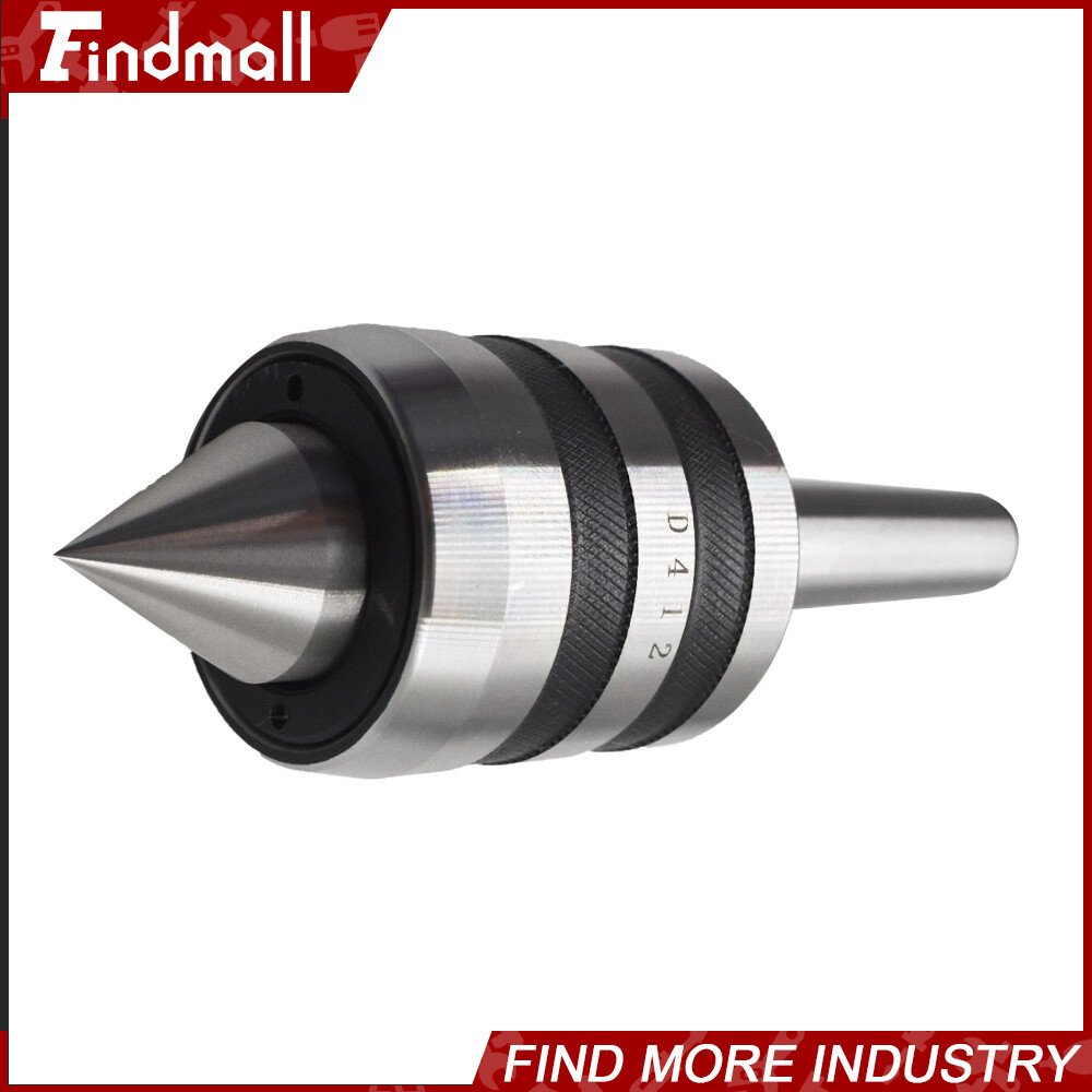 Findmall MT2 Live Center Morse Taper 2MT Triple Bearing Lathe Medium Duty CNC