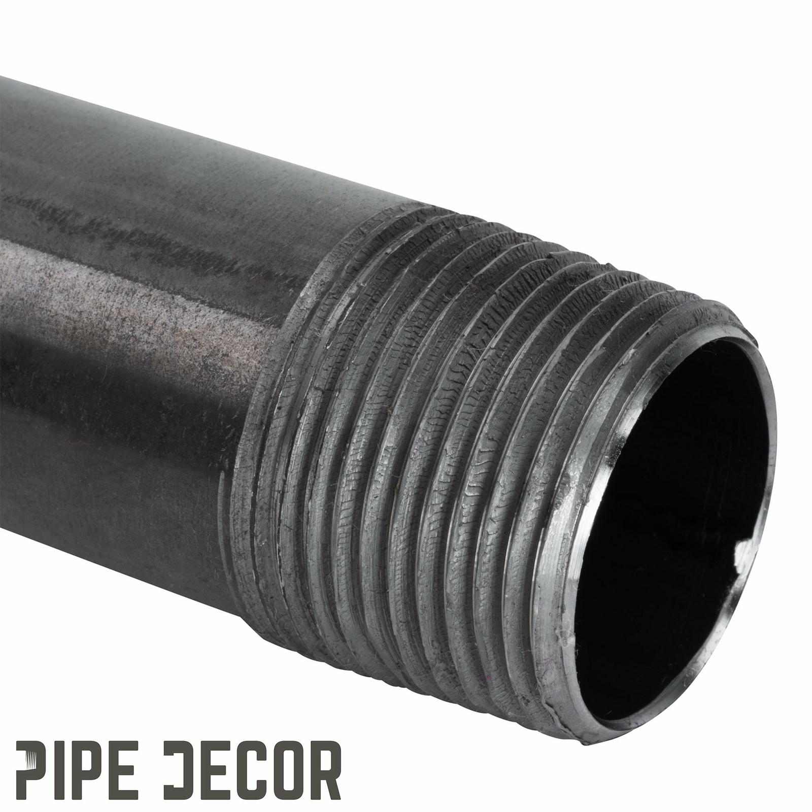 1/2 in. X 48 in. Black Pipe 4 Pack