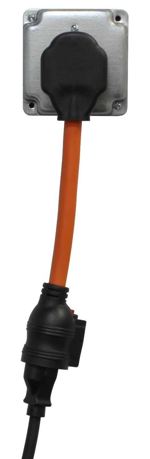 50A NEMA 6-50P to 20A NEMA 6-20R Adapter With 20 Amp Breaker by AC WORKS®