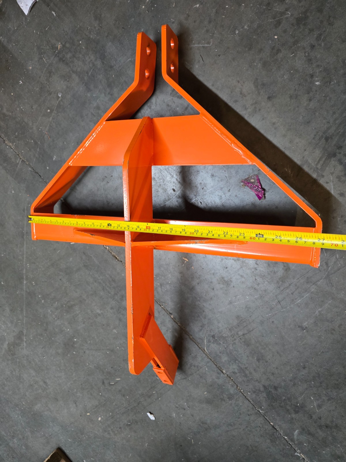 Middle Buster Steel Powder Coated For Category 1 3 Point Quick Hitch Tractor