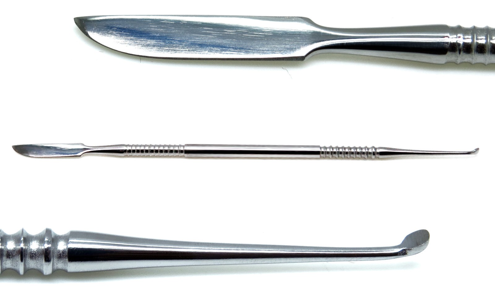 Set of 4 Dental Carving Spatulas – Wax Modeling Mixing Lecron Zahle Beale