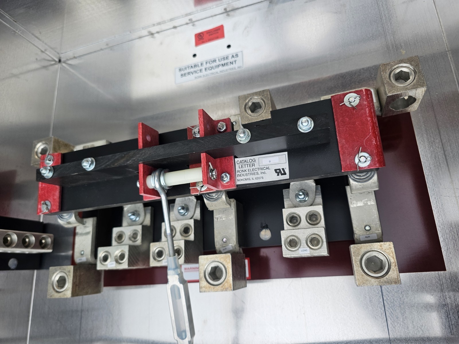Ronk 7816 Meter-Rite Double Throw Transfer Switch 400 AMP 3 Phase