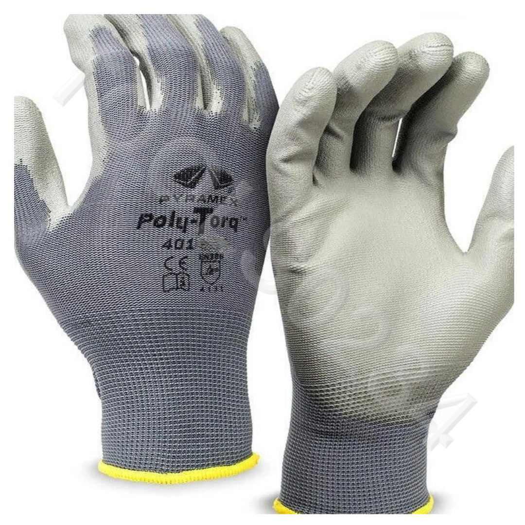 Pyramex GL401XL 13 Gauge Nylon Liner Gloves Size Extra Large Lot Of 12 Pairs