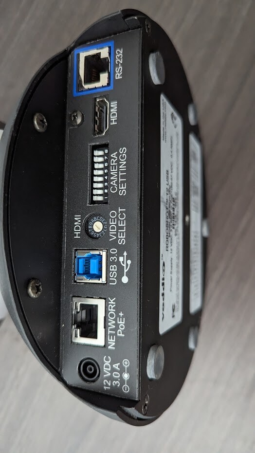Vaddio RoboSHOT 12 USB Part Number 998-9920-000 (25936)