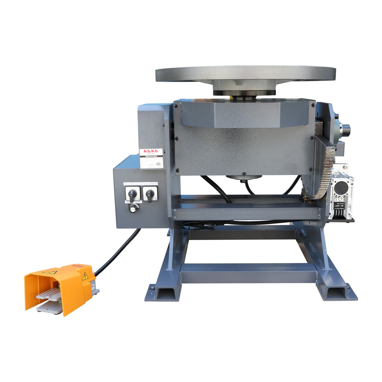 KAKA WP-500P Welding Positioner 1105lb 0-135° Tilt 0-5RPM 110V Welder Table