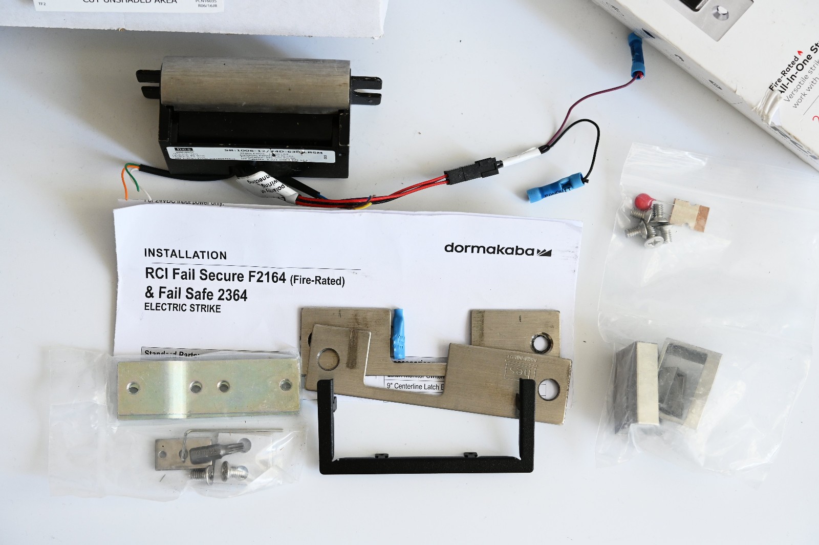 RCI Fire-Rated All-In-One Strike 2 Series F2164 12/24V DC/AC Fail-Secure 32D