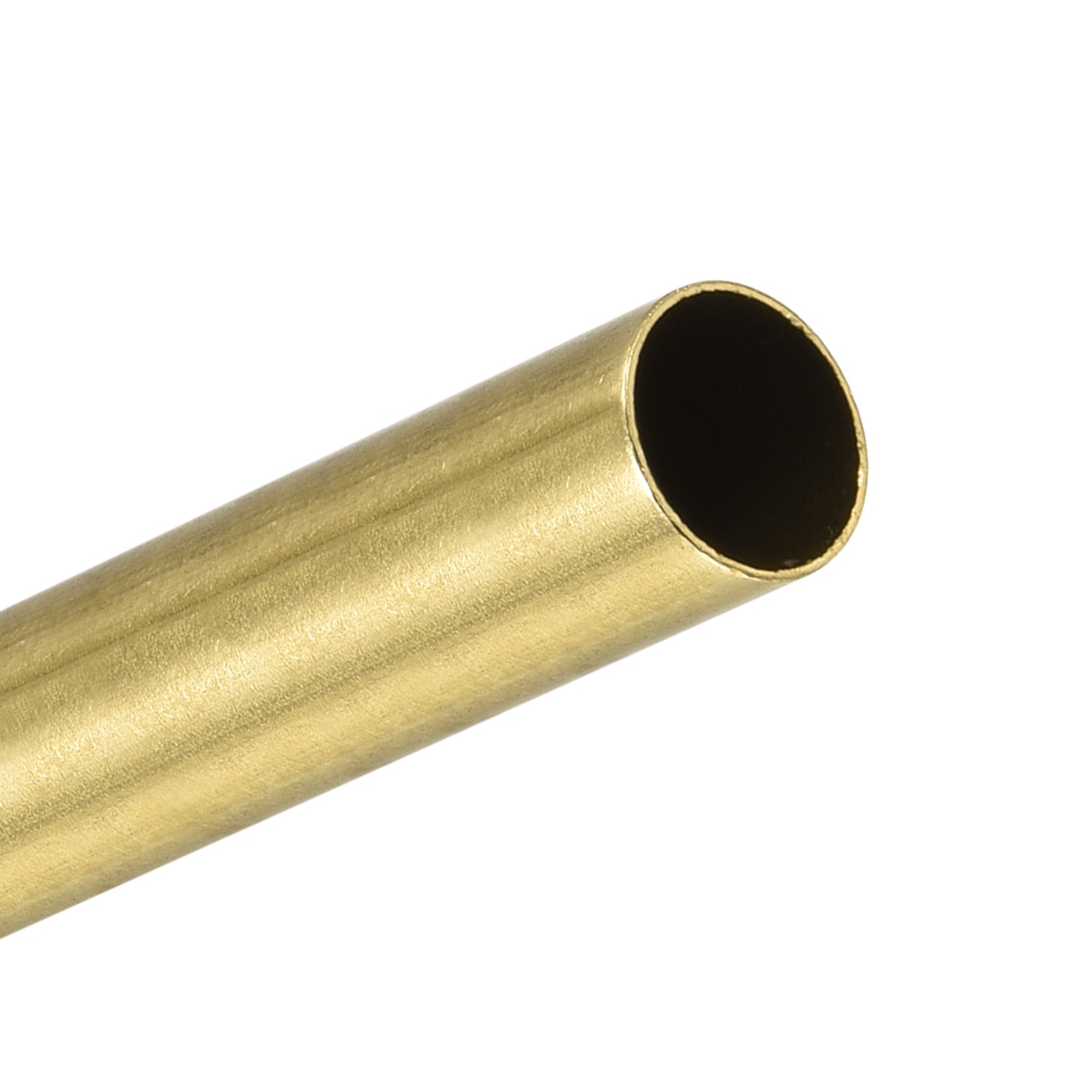 20mm OD 0.5mm Thickness 200mm Long Brass Round Tube for DIY Pipe Tubing