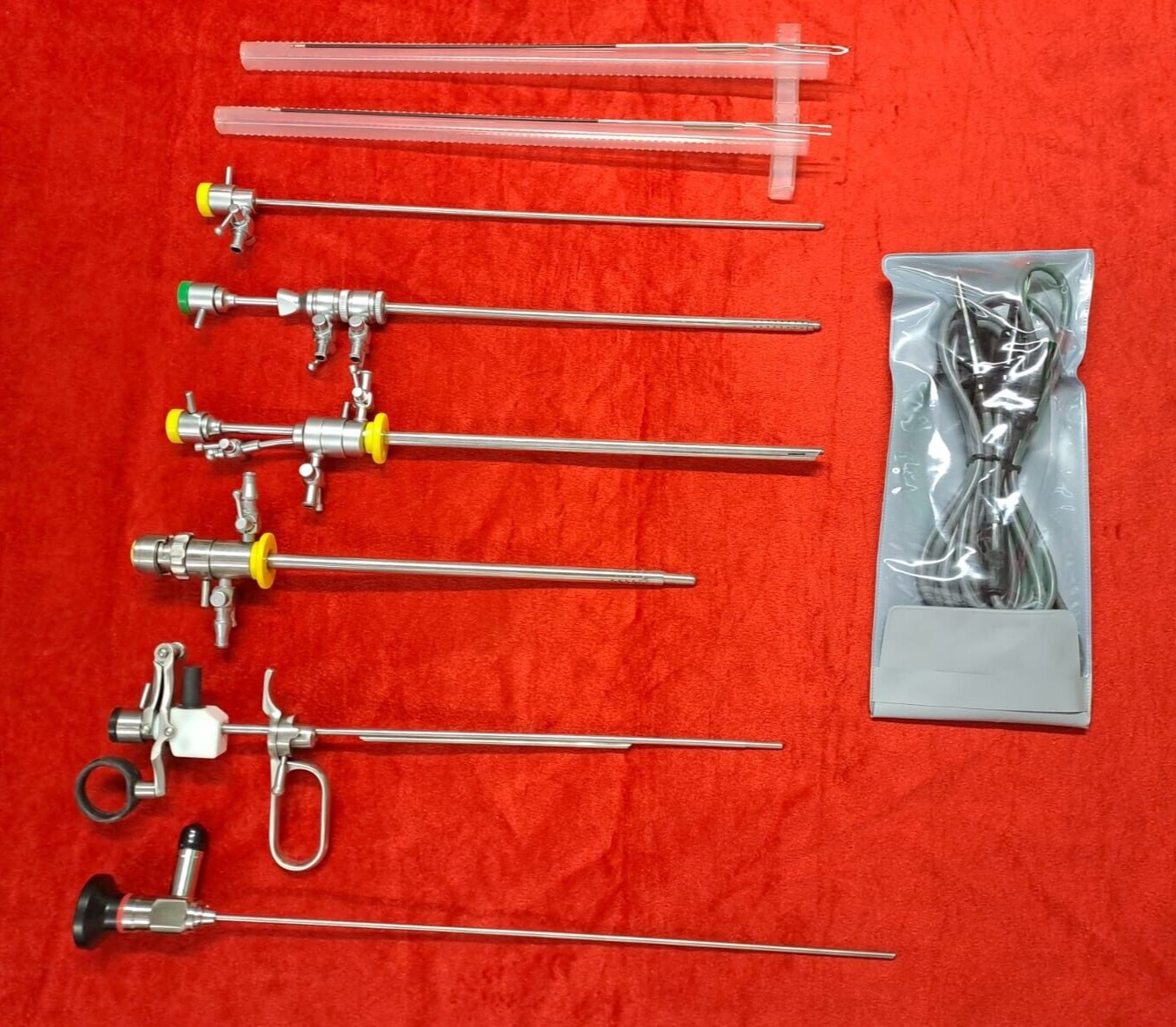 Hysteroscopy Surgery Set 2.9mm With Working Element 22fr Laparoscopic Instrument