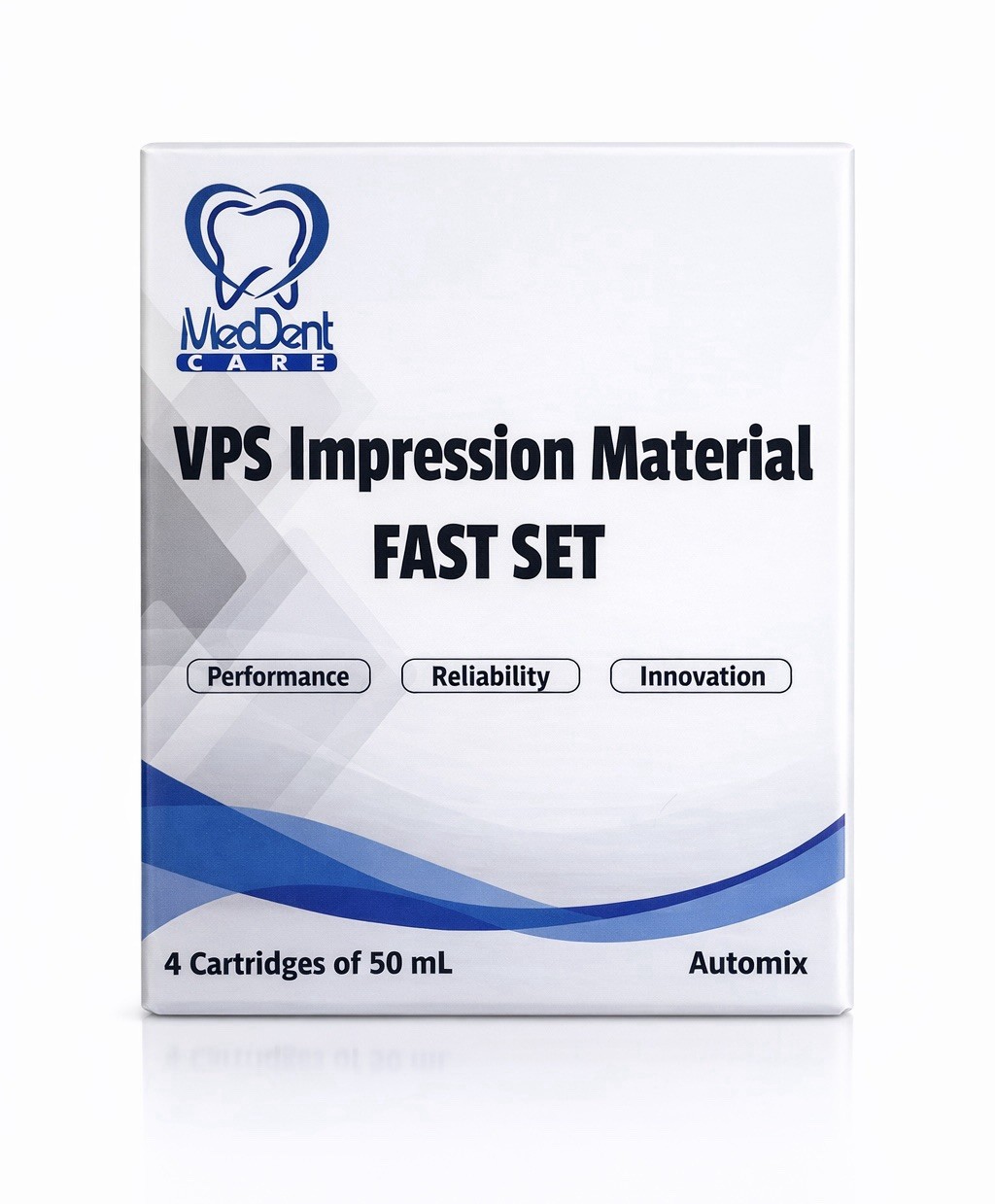 Dental Impression Material Heavy Body Fast Set VPS 4x50ml Cartridges