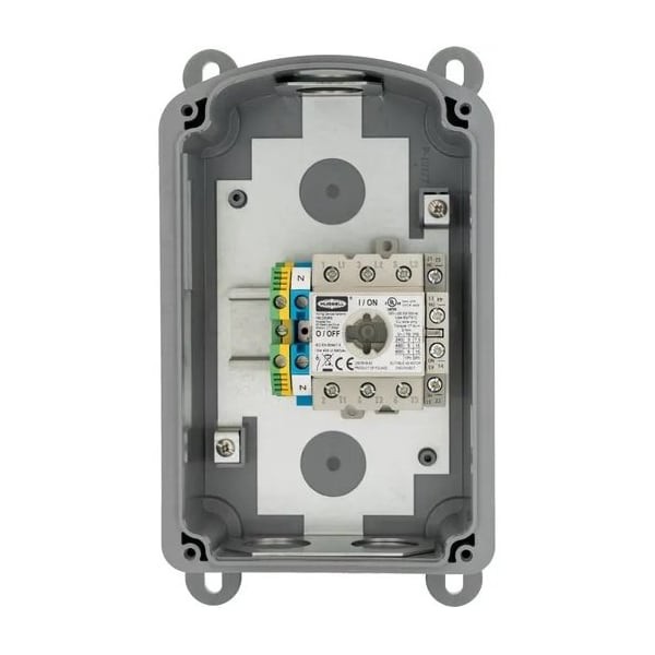 Hubbell Wiring Device-Kellems Hblds30ac Disconnect Switch, Nonfusible, 3Pst,