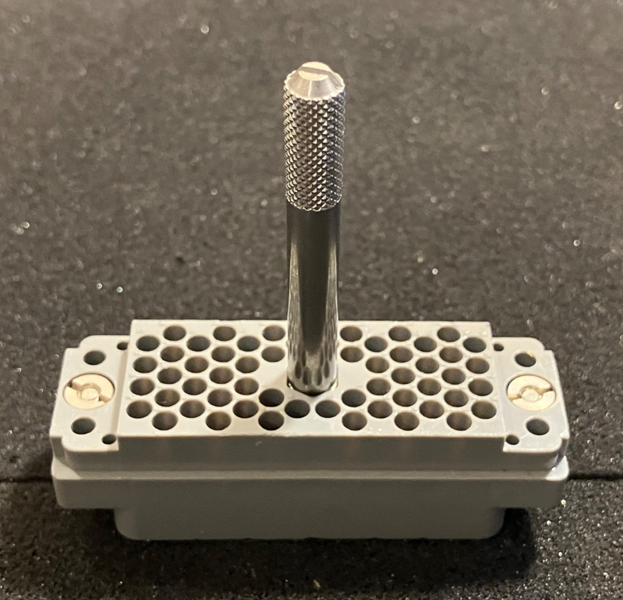 ELCO /Edac 56-pin MALE connector body with knurled actuator pin –