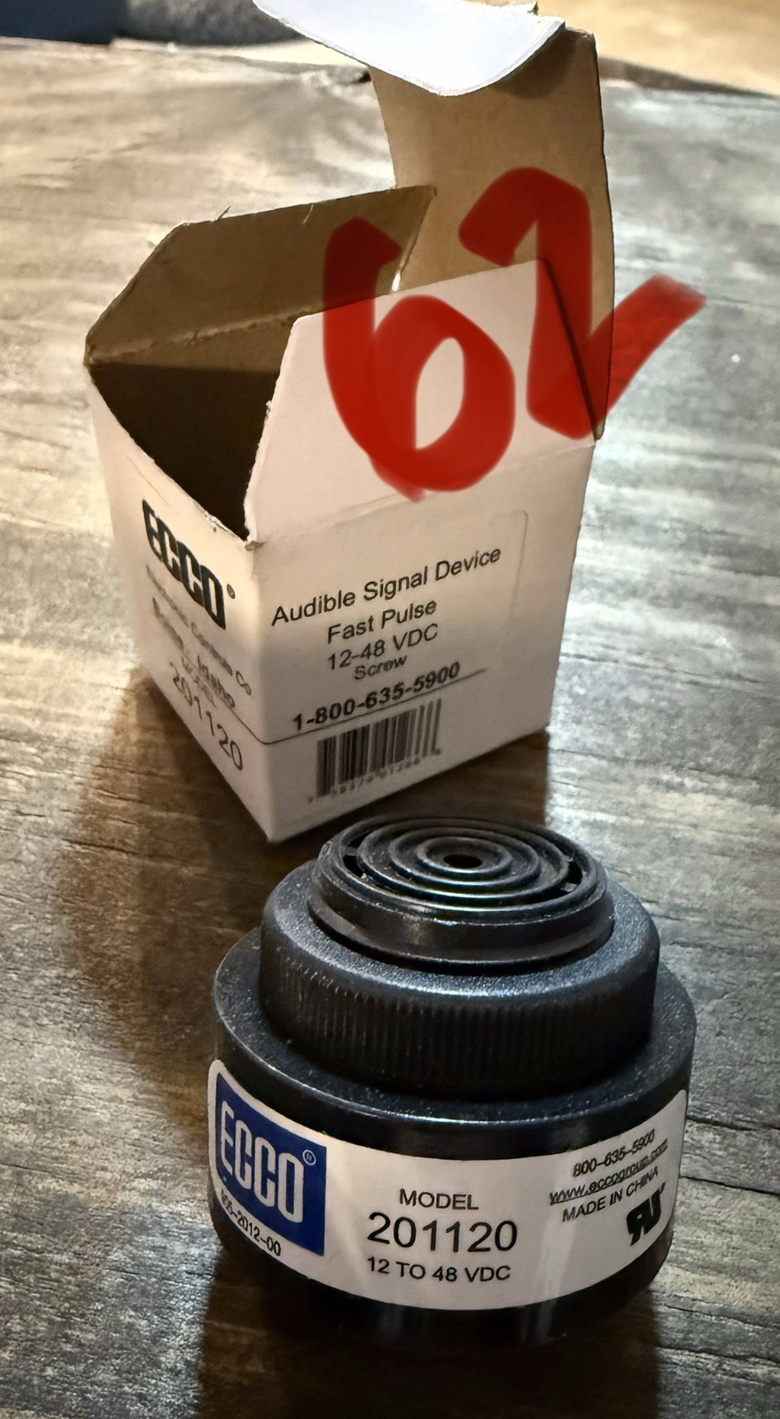 ECCO Audible Signal Device