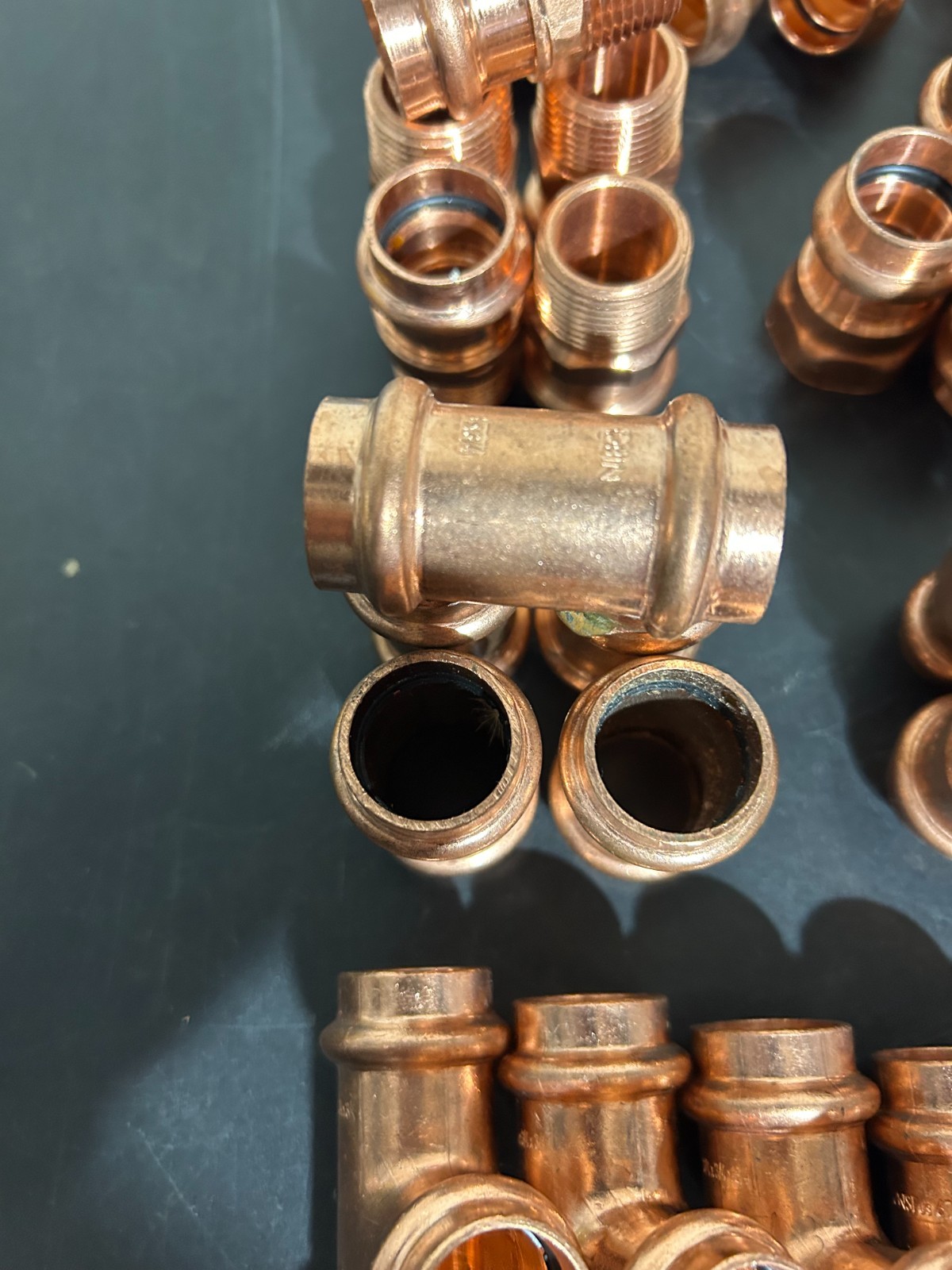 PROPRESS NIBCO VIEGA COPPER PRO PRESS FITTINGS 3/4″ NIB. MADE IN USA QTY 71