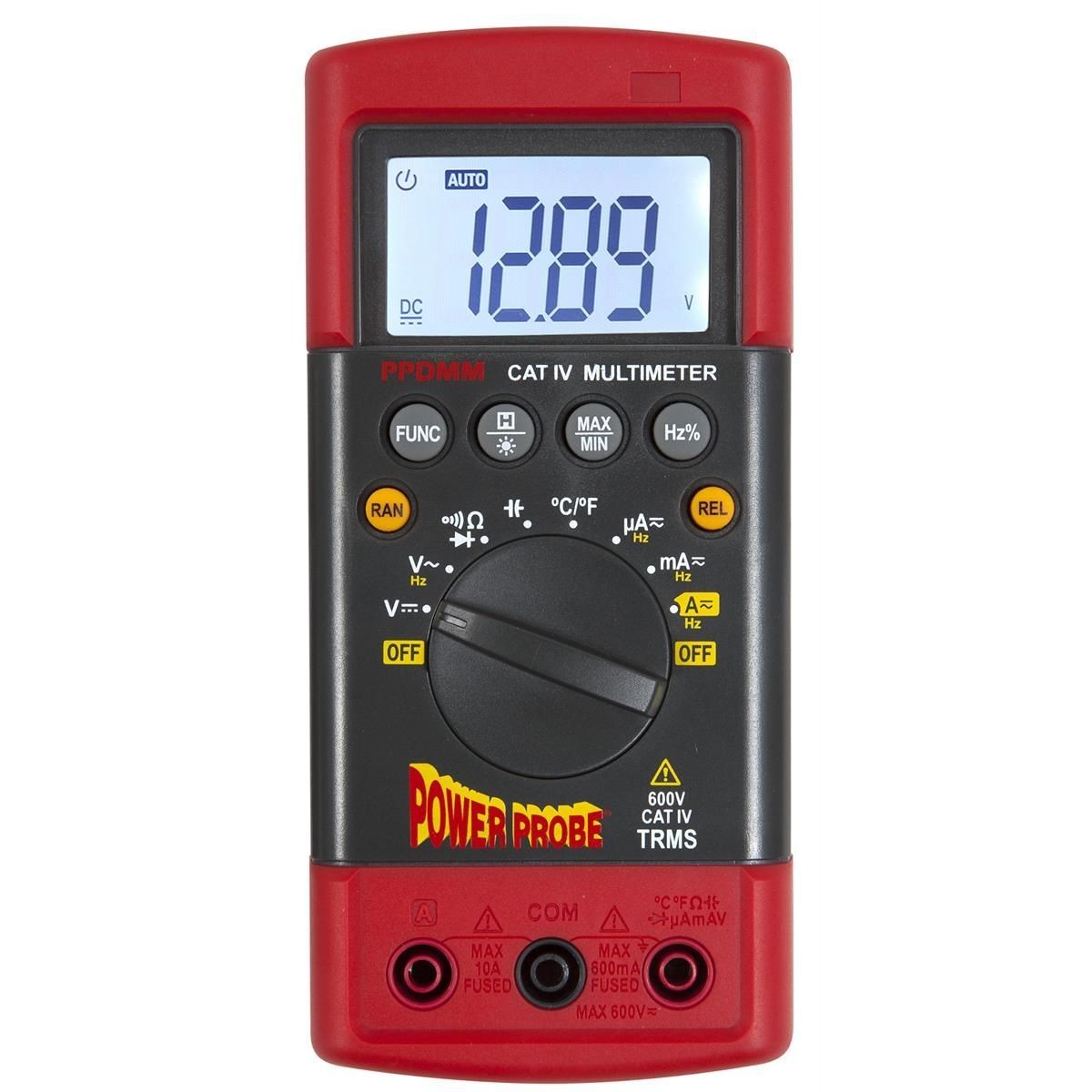 Power Probe DMM CAT-IV 600V Automotive Digital Multimeter