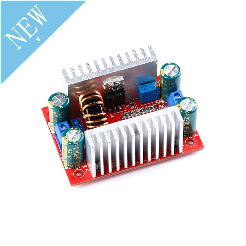 DC 400W 15A Boost Converter LED Driver Power Supply 8.5-50V to 10-60V