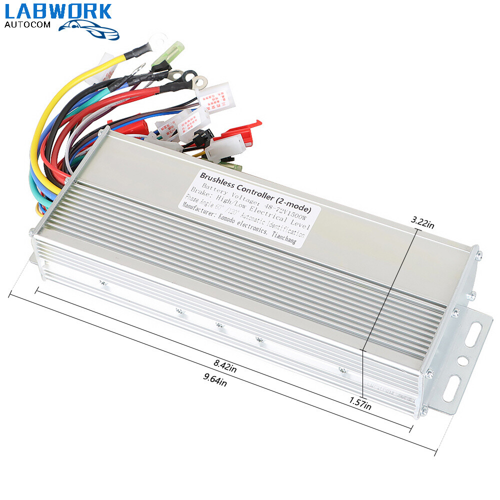 For Electric E-bike Scooter Brushless DC Motor Speed Controller #48/72V 1500W
