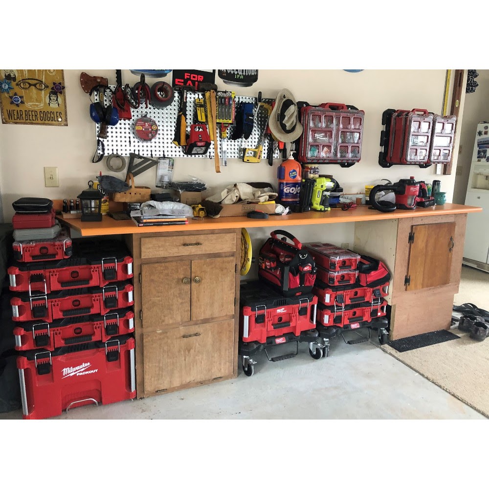 Milwaukee 48-22-8485 PACKOUT Polymer Wall & Floor Mounting Storage Plate