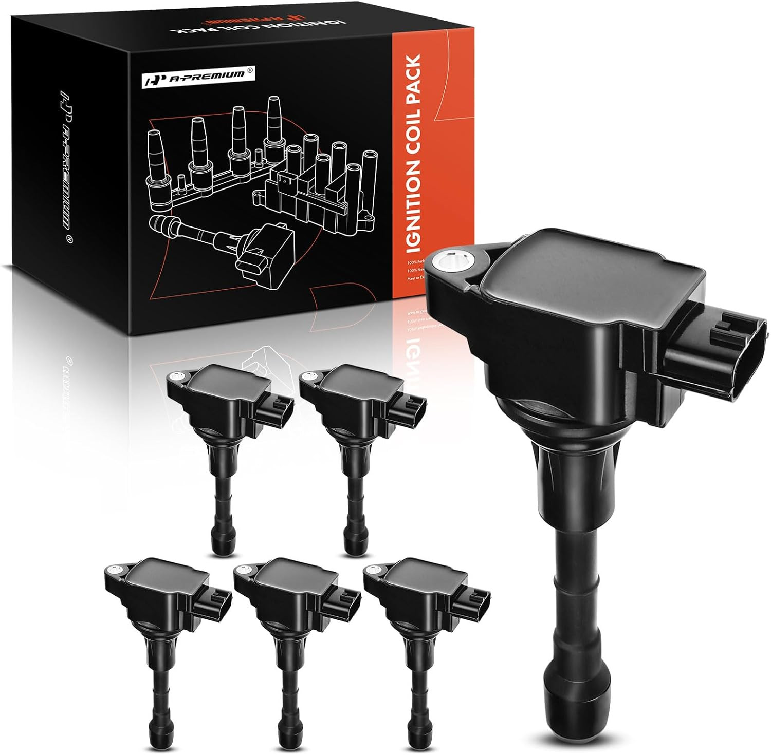 6PC Ignition Coil Packs 3.7L 5.0L 5.6L Infiniti 370Z FX50 Q50 Q70 QX50 2009-2020