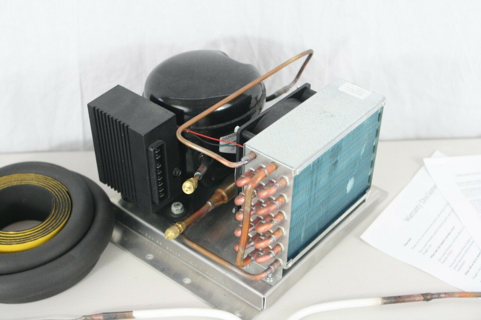 12/24v Conversion icebox to fridge with 39×10″ plate *No gas No Wiring* R134A