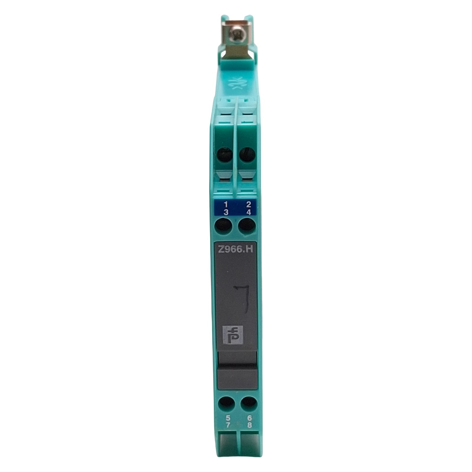 Pepperl + Fuchs 71996 Z966.H Safe Snap Zener Barrier, 2-Ch 10V @ 10µA AC Version