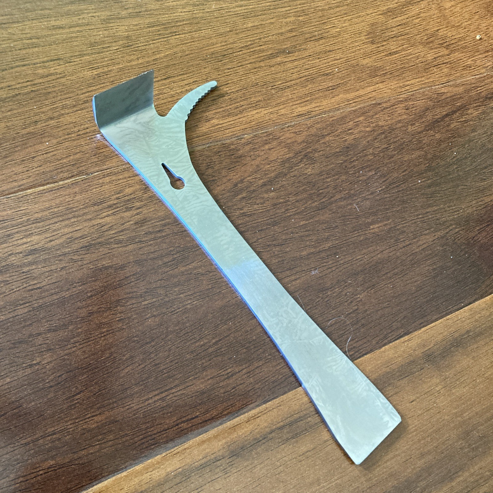 8.25″ Long Stainless Steel Red Metal Hive Tool Double Ended w/ Hook –