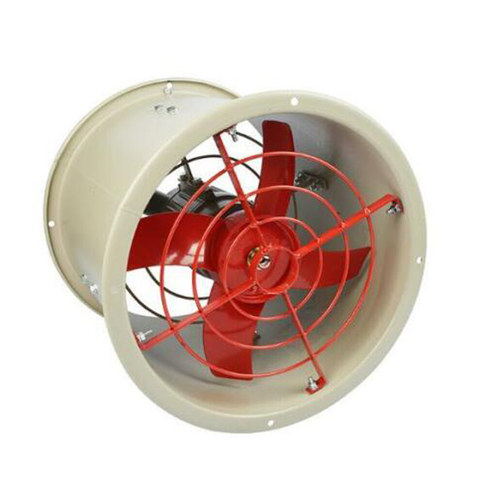 110V 12″ Explosion-proof Axial Fan Pipe Spray Booth Paint Fumes Exhaust Fan