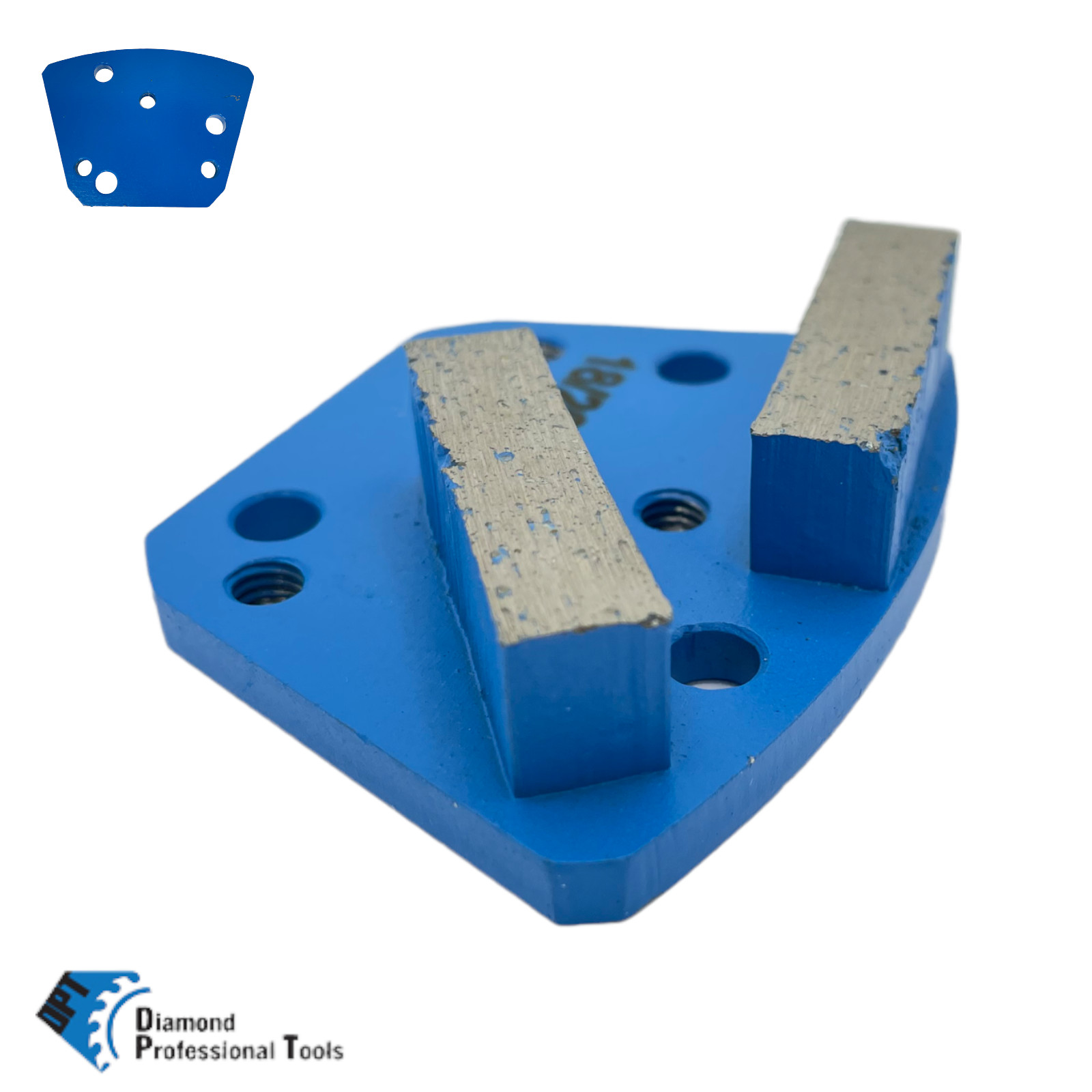 Bolt-on Trapezoid Grinder Disc for Floor Grinding Machines Hard Bond 18/20 Grit