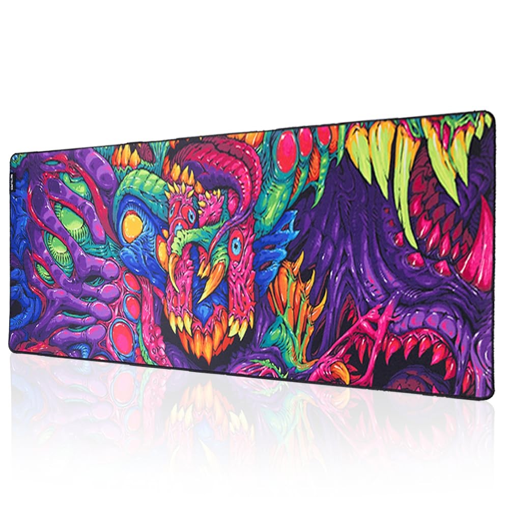 META PCS – Hyperbeast Extended Gaming Mousepad – 35.4″ x 15.7″, Full-color