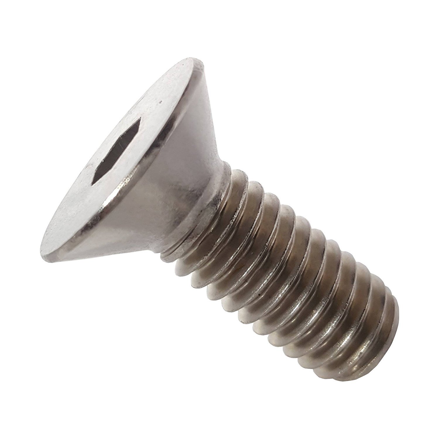 8-32 x 1/2″ Flat Head Socket Cap Screws Allen Drive Stainless Steel Qty 50