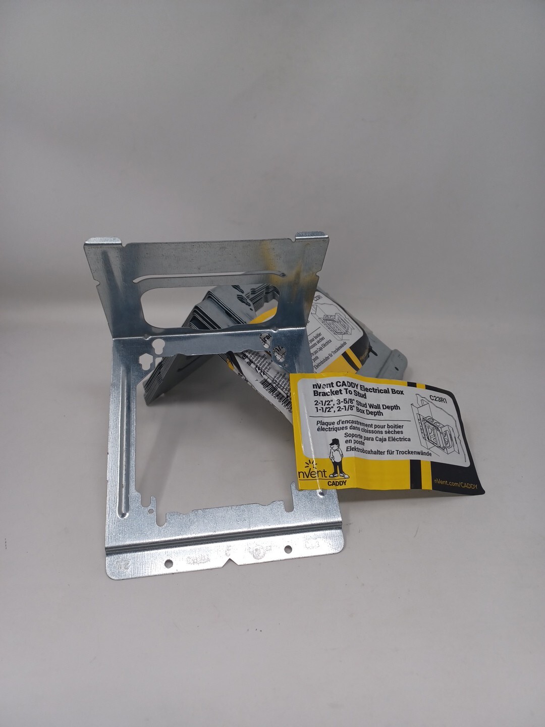 nVent Caddy Electrical Box Bracket To Stud 2-1/2″ x 3-5/8″ Wall Depth ( 14PK )