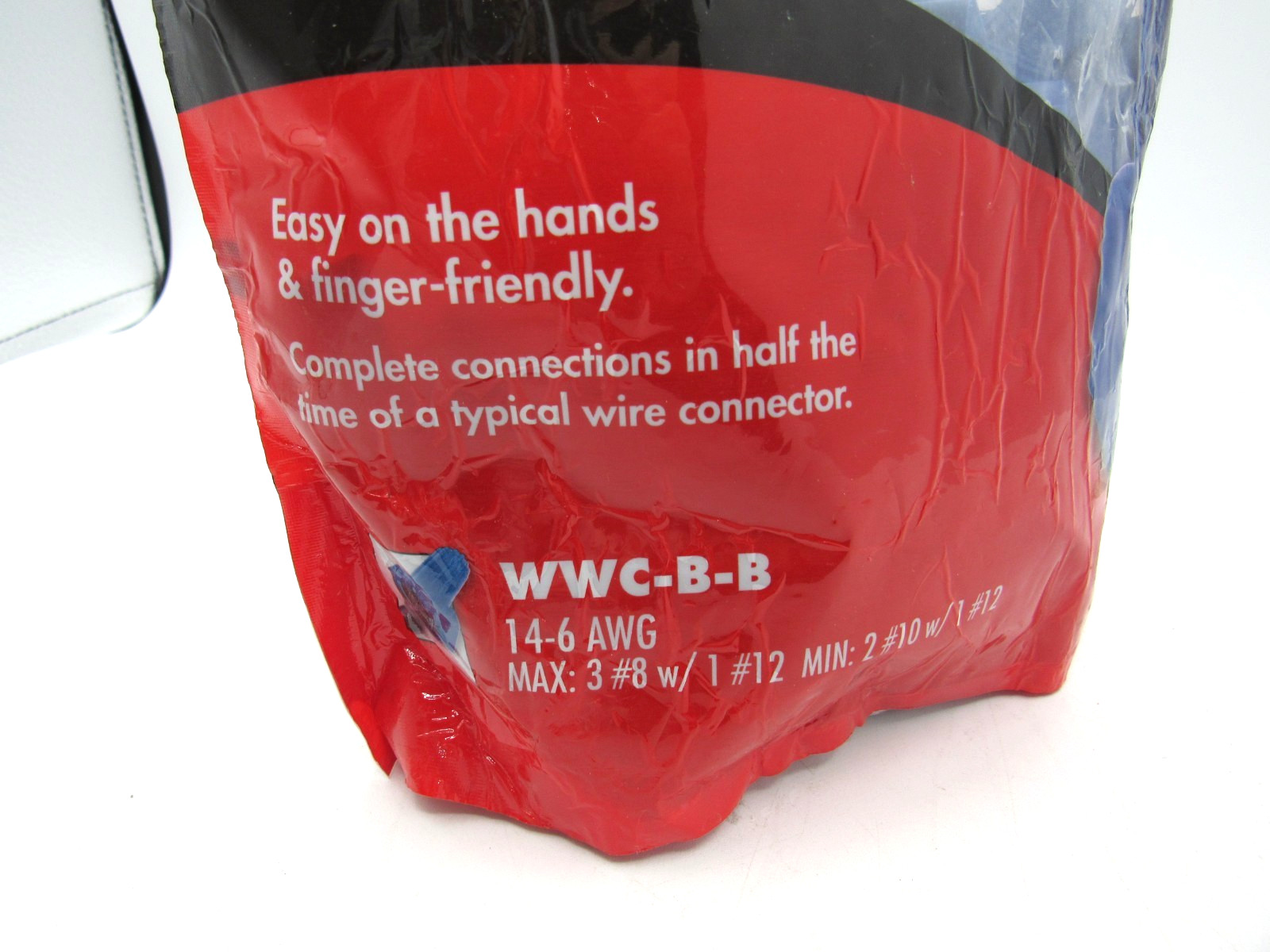 NEW NSI Easy-Twist Winged Wire Connectors WWC-B-B 100 pcs
