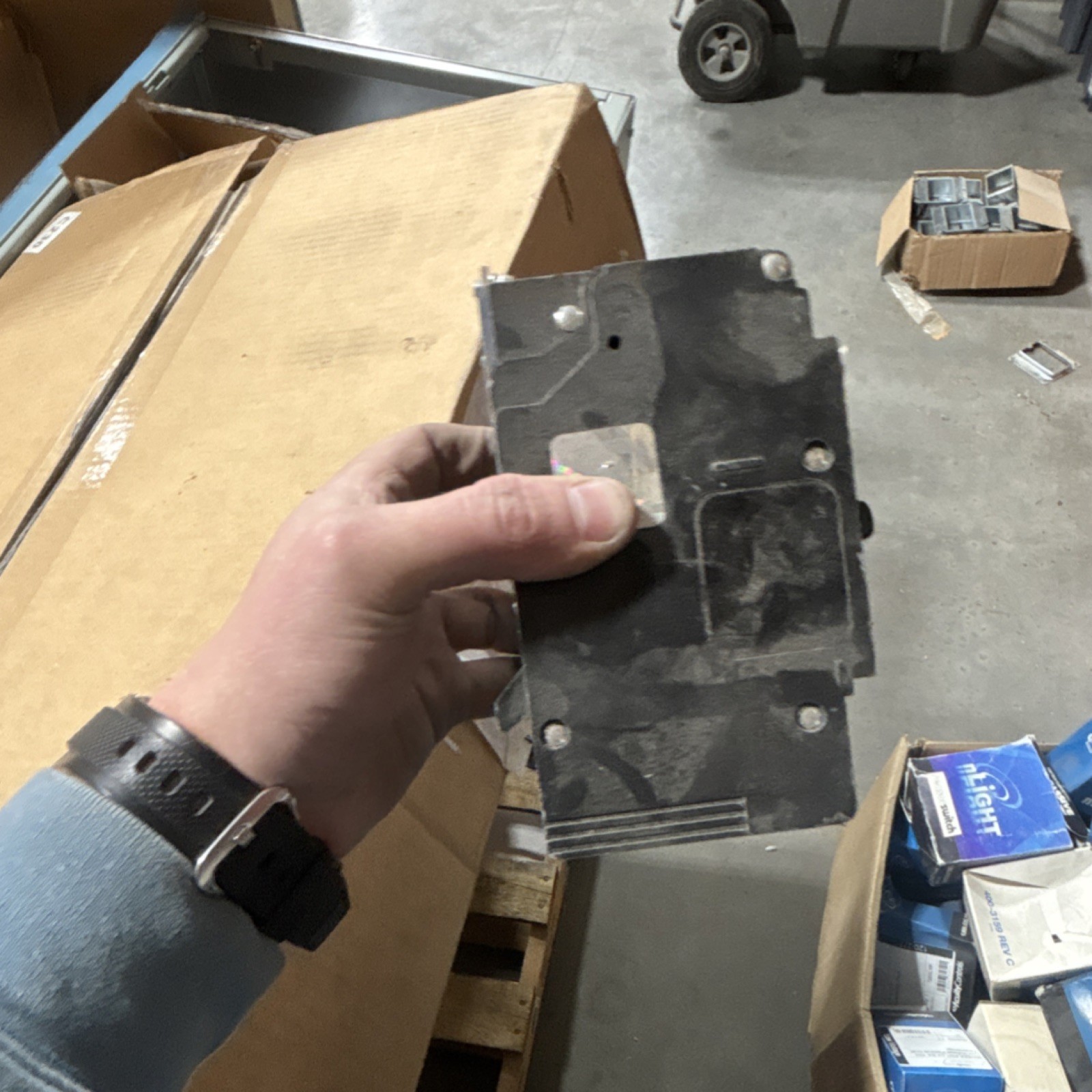 Square D EDB34035 Circuit Breaker 35A 3-Pole 480V AC Molded Case