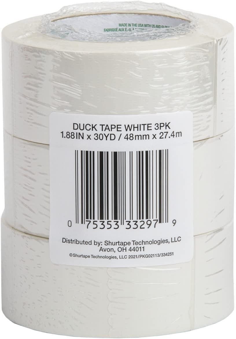 Duck Brand 283264_C Duck Color Duct Tape, 6-Roll, Beige, 6 Rolls