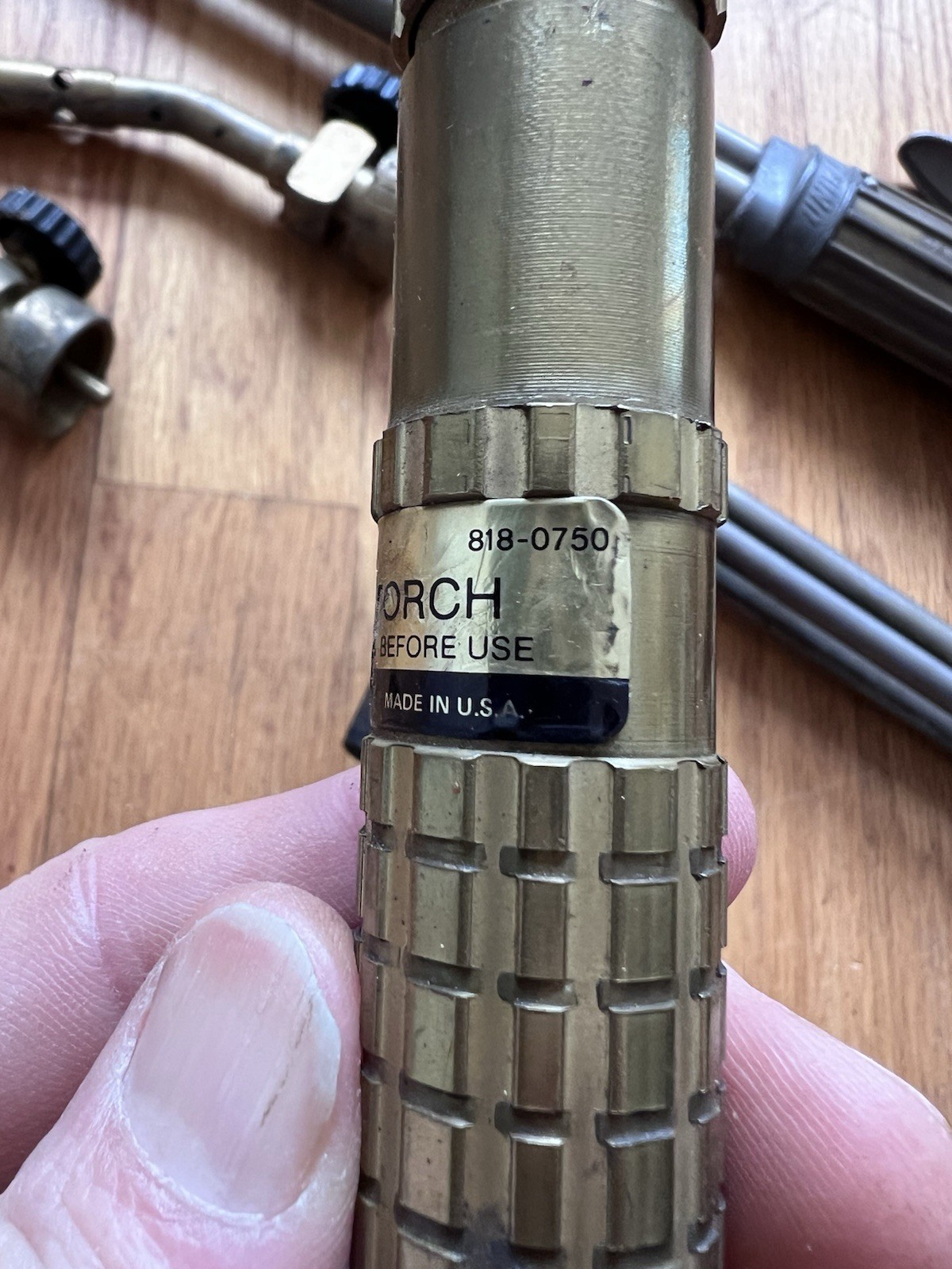 Airco Cutting Welding Torch Lot 4790 818-0750 Uniweld 830 Berzumatic 14103