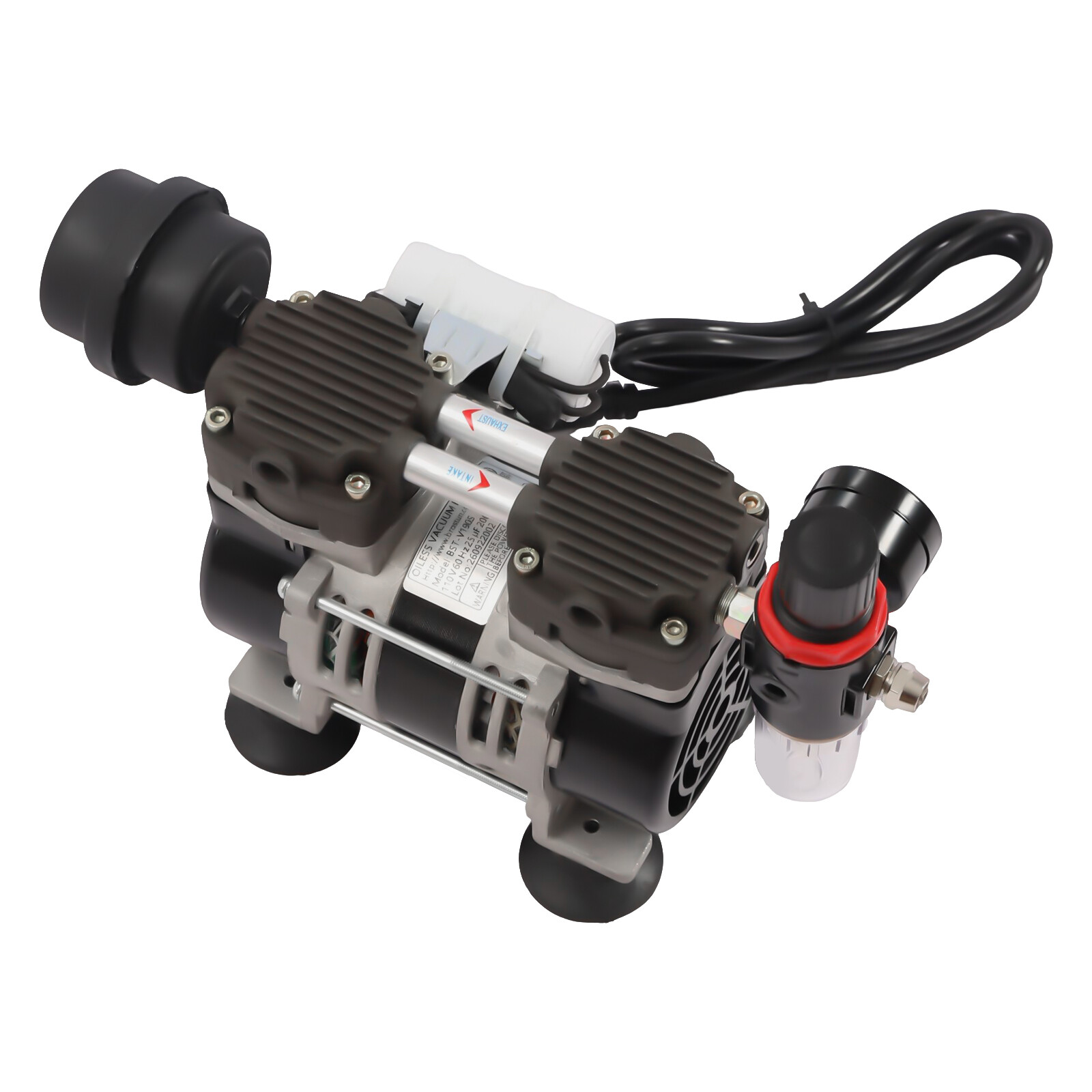 60L/m (2.12cfm) Oil Free Lab Vacuum Pump Oilless Medical Mute Pump – BST-V190S