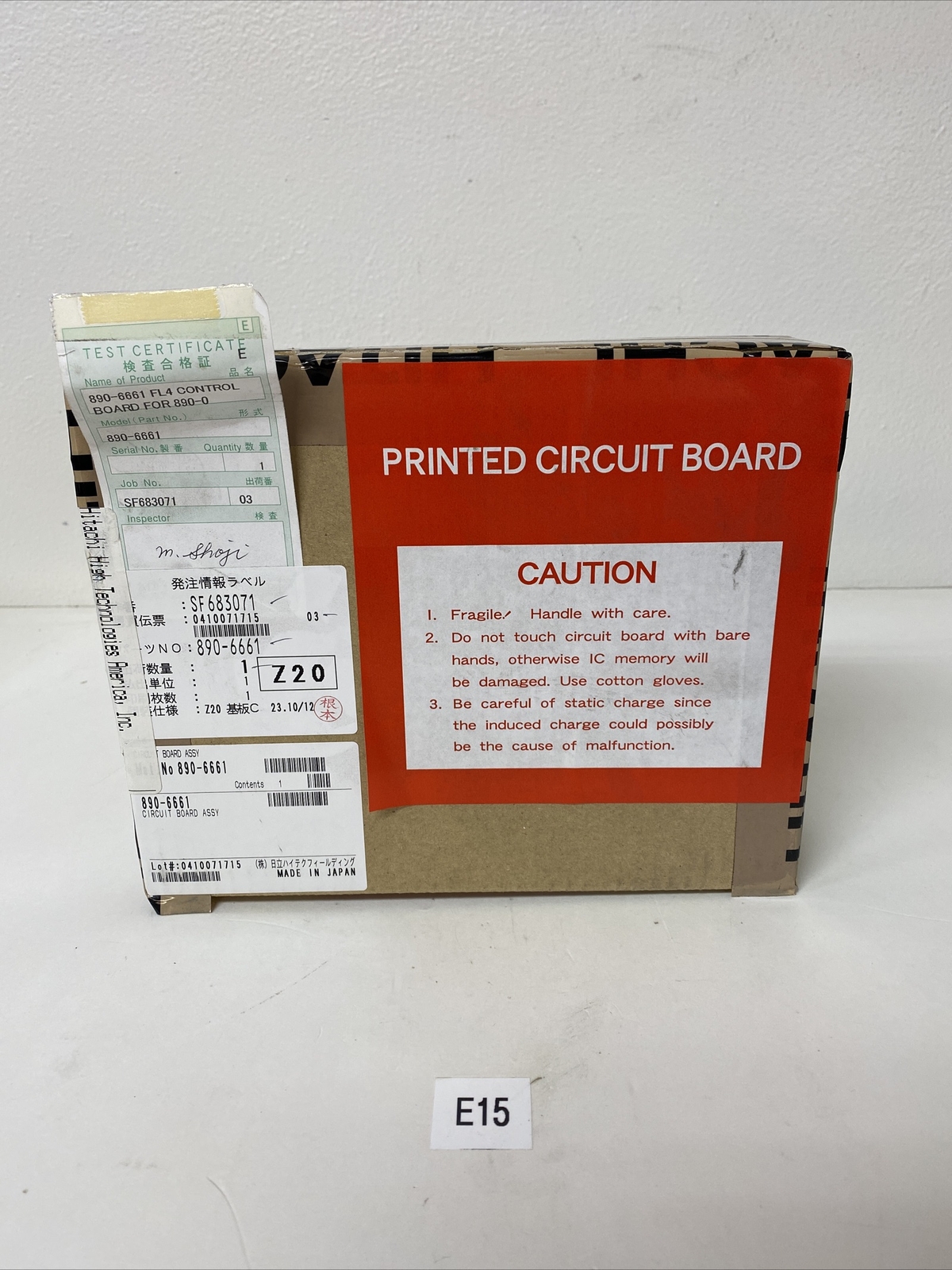 NIB HITACHI High Technologies 890-6661 SF683071 Fast Shipping