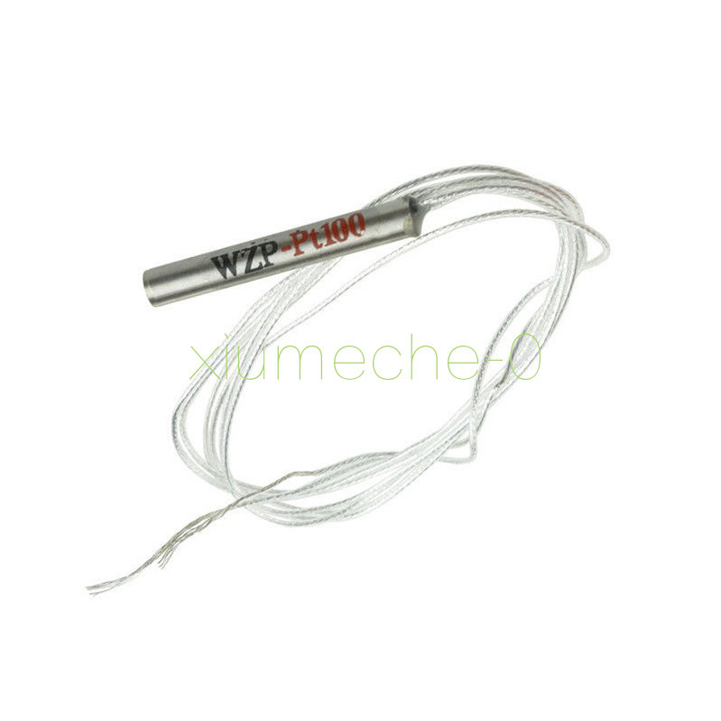 PT100 Platinum Resister Temperature Sensor Waterproof Temp Probe -20℃ ~ 450℃