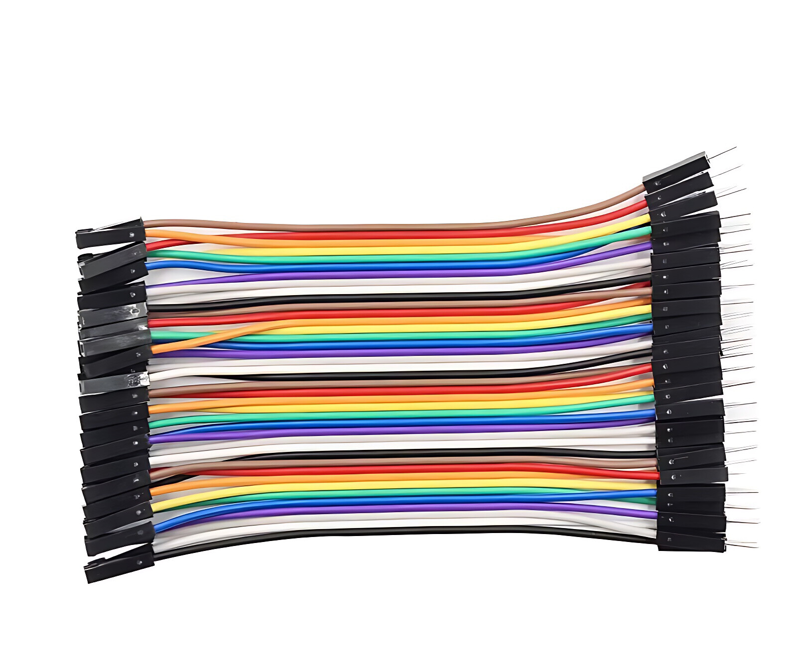 Hookup Wires10cm 15cm 20cm 21cm 30cm 40 cm M-M F-F M-F Breadboard Dupont Jumper