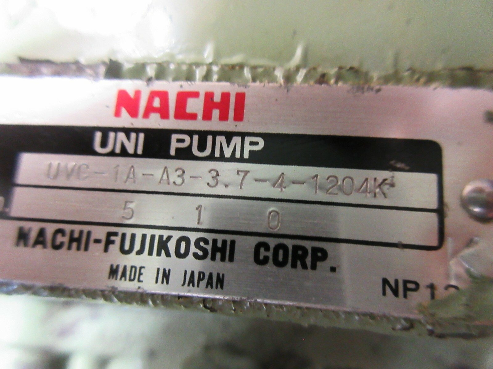 SPECIAL NACHI LTIS90-NR MOTOR VDC-1B-2A3-U-20 UVC-1A-A3-3.7-4-1204K OKUMA EACH 1
