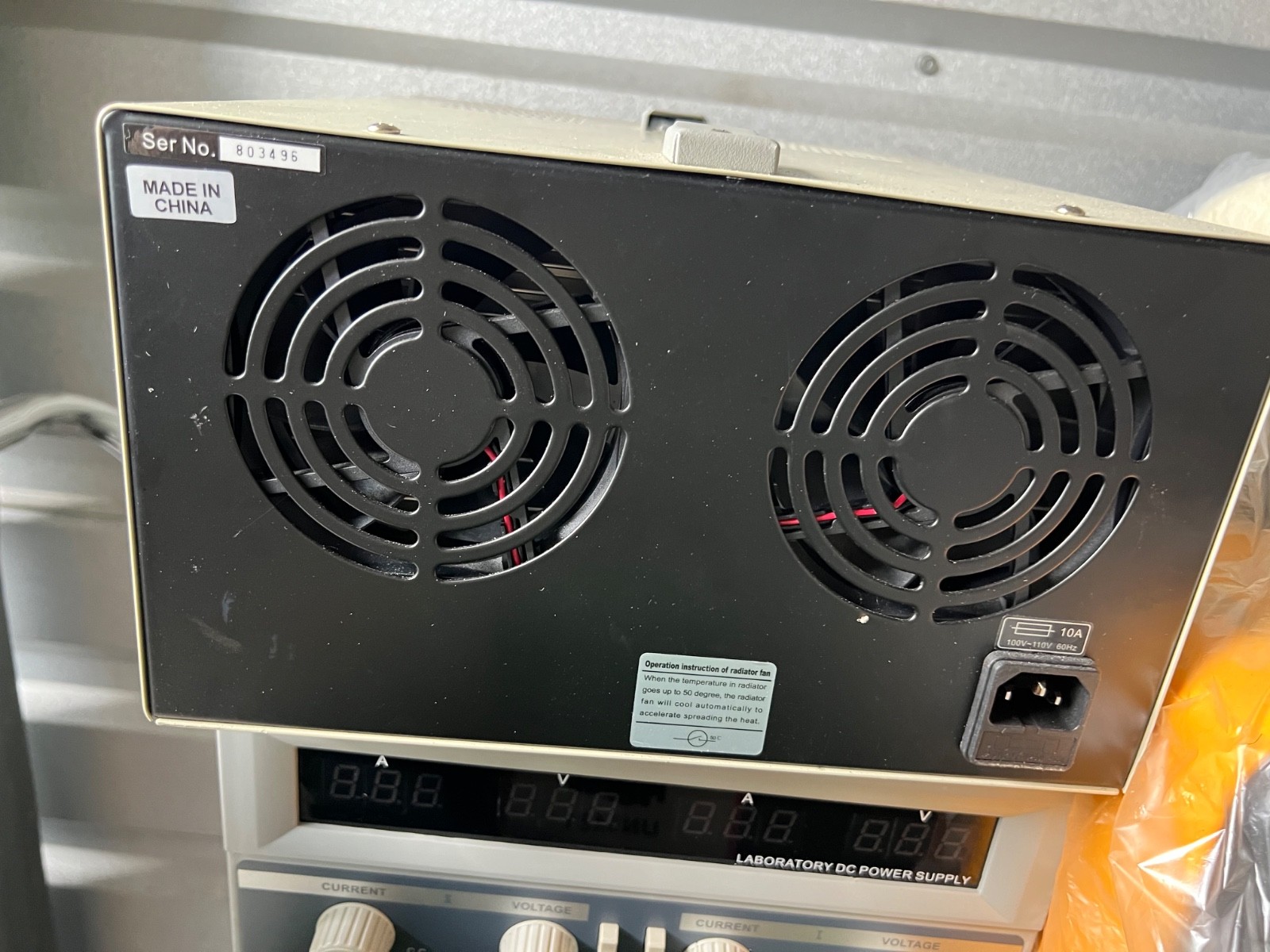 Tekpower TP-3005D-3 Triple Outputs Linear-Type DC Power Supply, 0-30 Volts 0-5 A