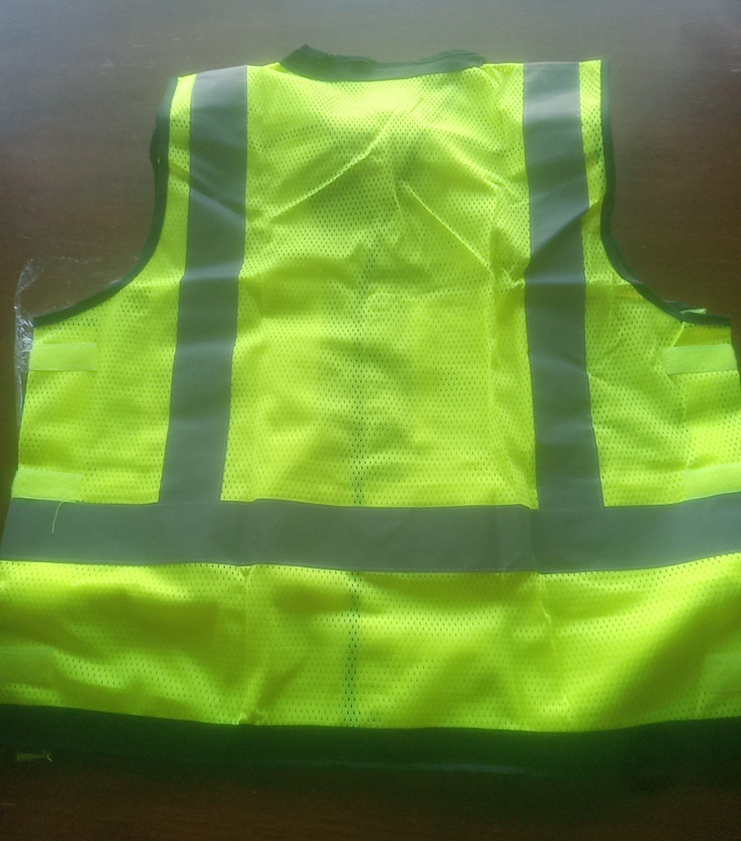High Visibility Reflective ANSI ISEA 107-2015 Class 2 Mesh Safety Vest 8-Reg 1-S