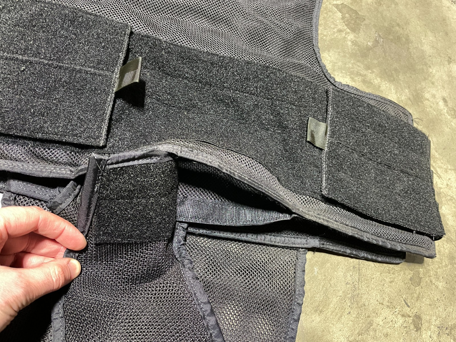 Patriot Performance Plate Carrier Nylon Vest Black Sm-Med-Large USA Made NEW
