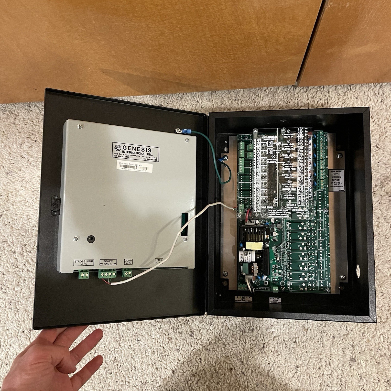 Genesis International Sherlock 402 Refrigerant Monitor 60-0102-00 HVAC Safety