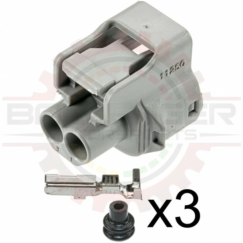 2 Way Connector Plug for Toyota Transfer Case, Backup Lights 90980-11250