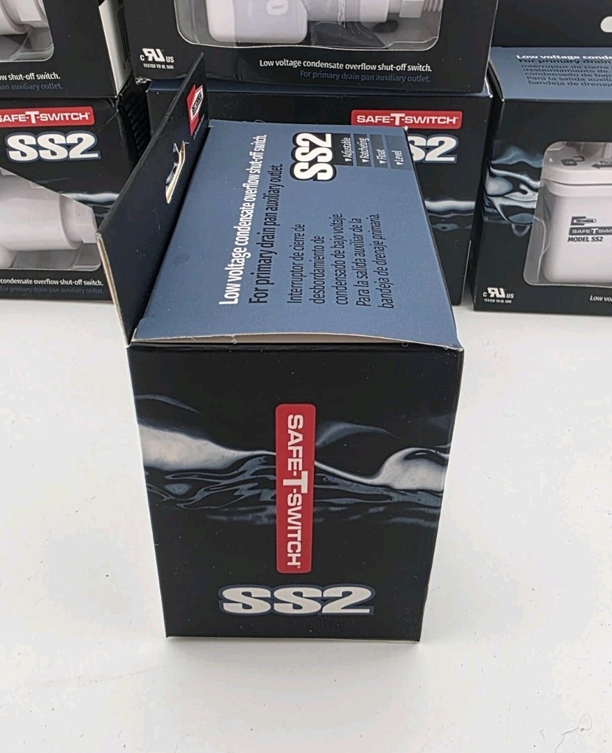 Lot of 6 NEW SAFE-T-SWITCH SS2 #97087 Condensate Overflow shut-off
