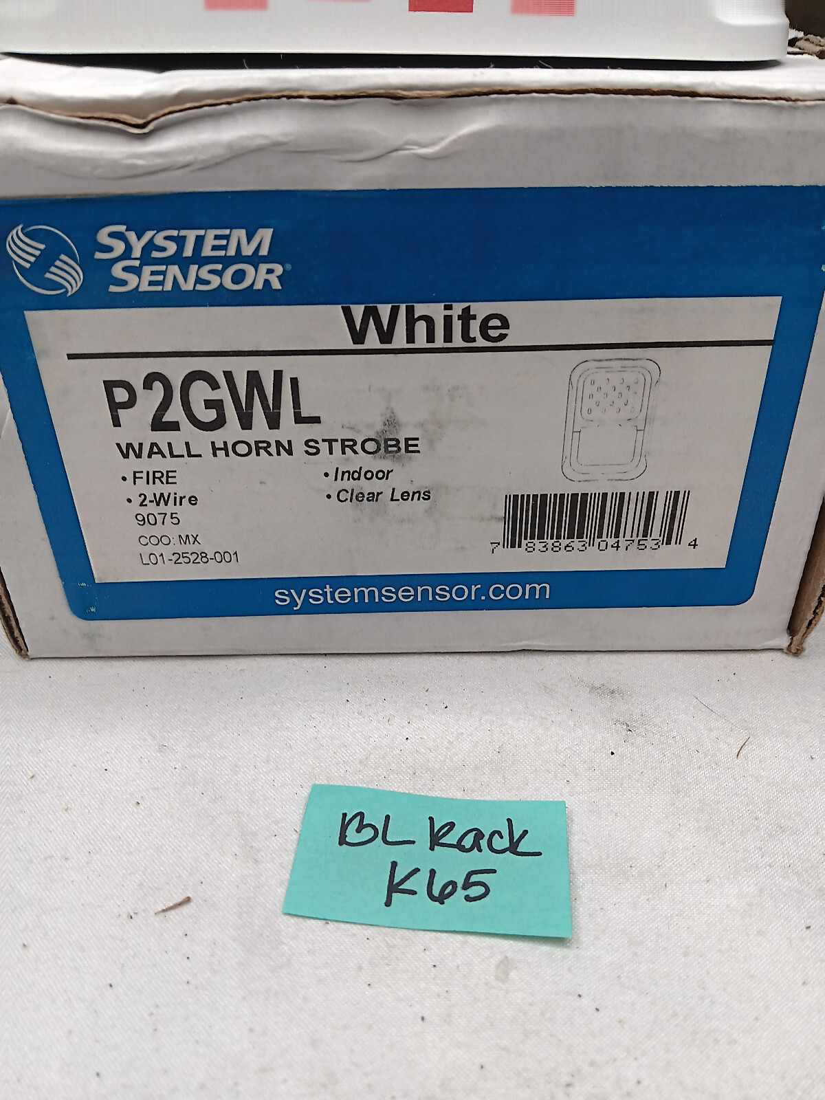 System Sensor P2GWL Compact Horn Strobe *No Accessories*