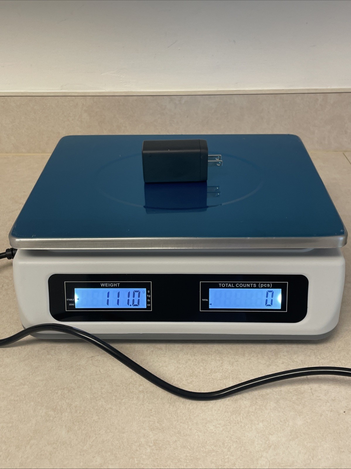 Industrial Counting Scale 30kg/66lb x 0.1g Precision Bench Counter Scale